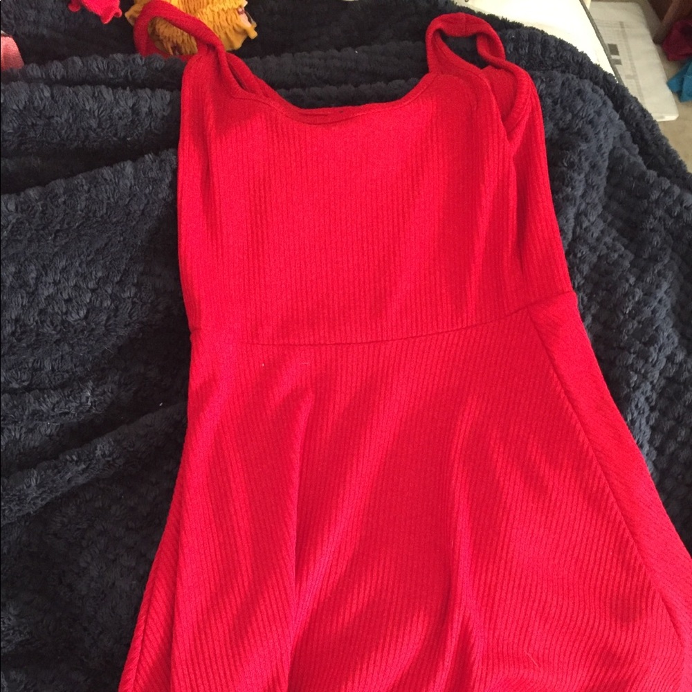 Red dress